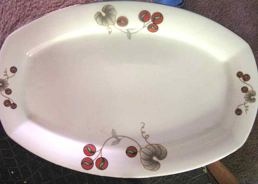 BOH253 11" Oval Serving Platter by Bohemia Ceramic Works-1