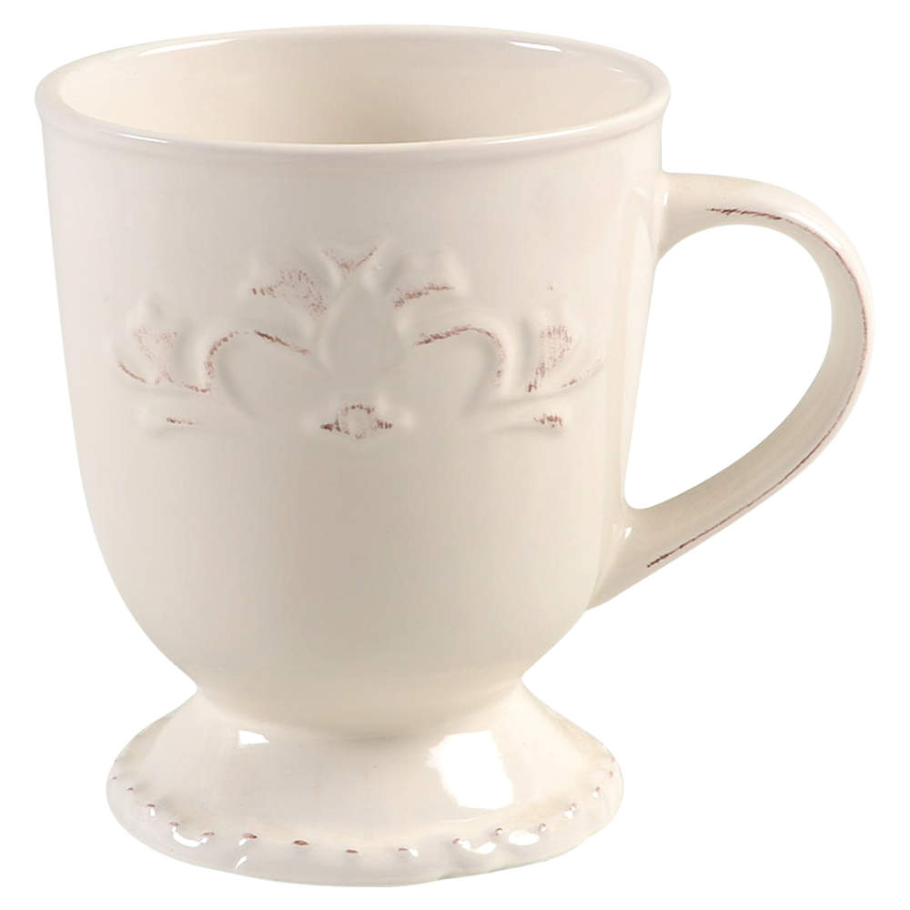 Medallion Wreath Cream Mist Mug by Better Homes and Gardens-1
