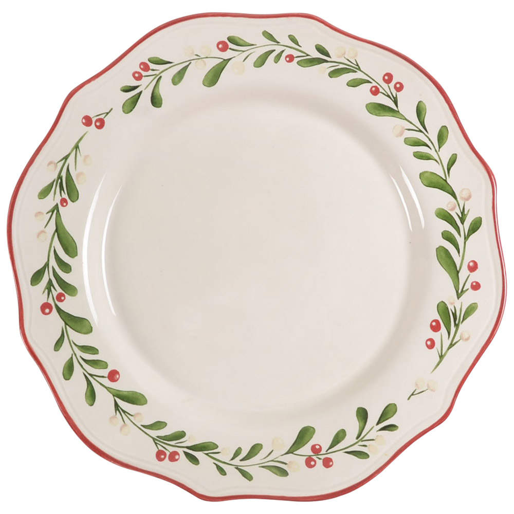 Mistletoe Dinner Plate by Better Homes and Gardens-1