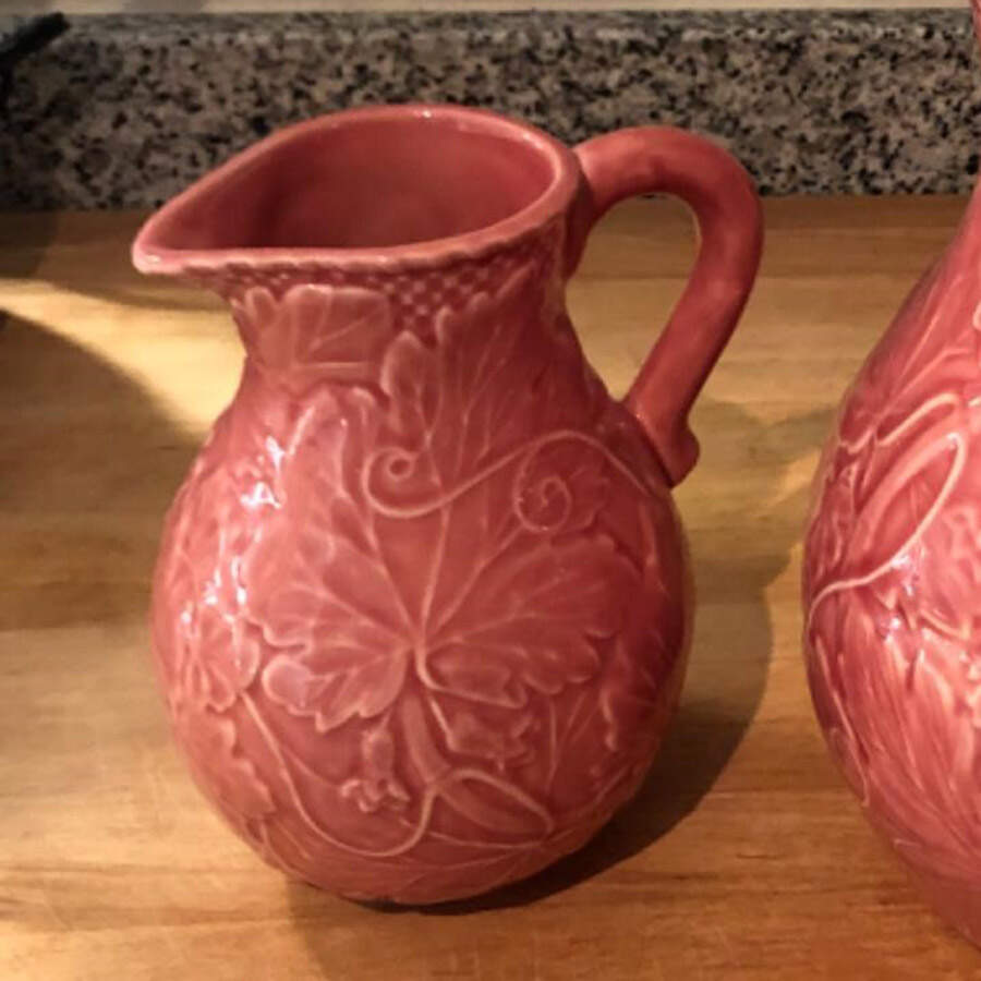 Vine Red 24 Oz Pitcher by Bordallo Pinheiro-1