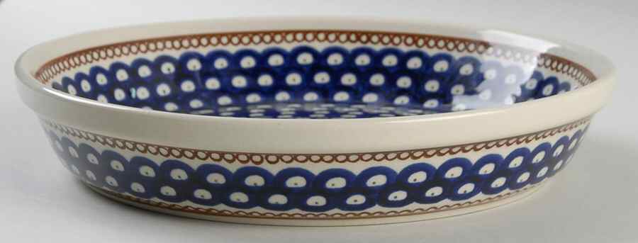 BOW45 Pie Serving Plate by BOLESLAWIEC-1