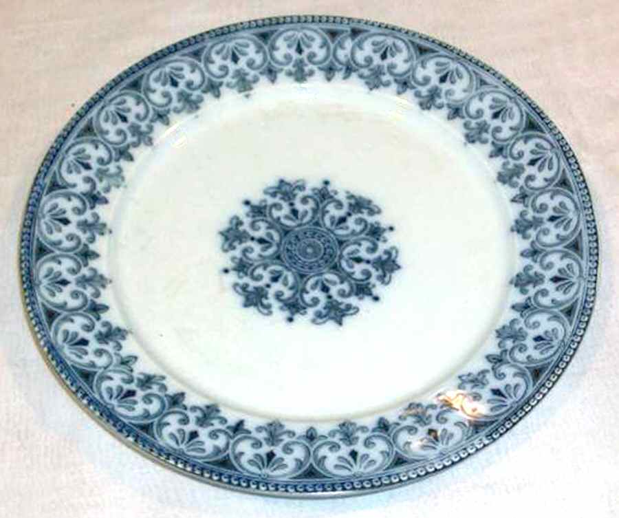 Oriental Salad Plate by Badonviller (France)-1