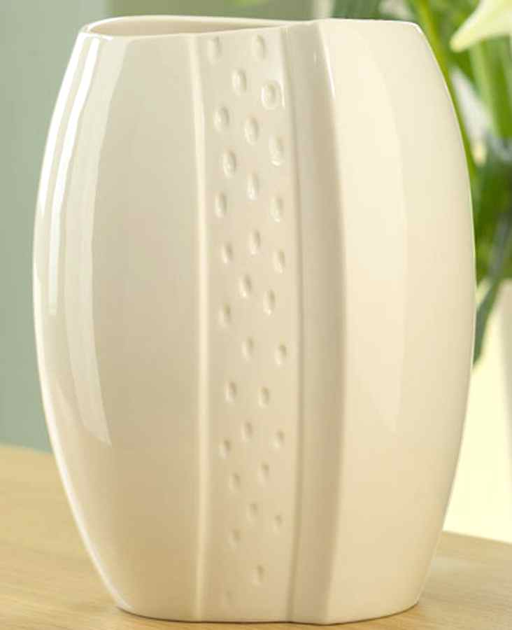 Champagne 8" Vase by Belleek Pottery (Ireland)-1