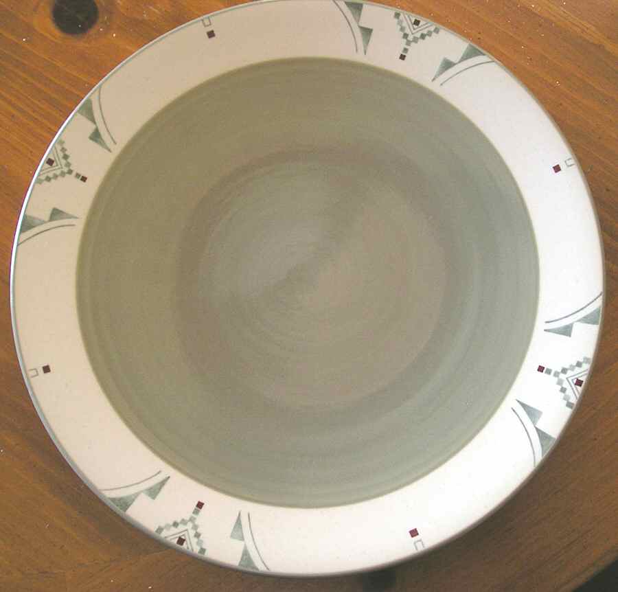 Sage Adobe Dinner Plate by C S Brown-1