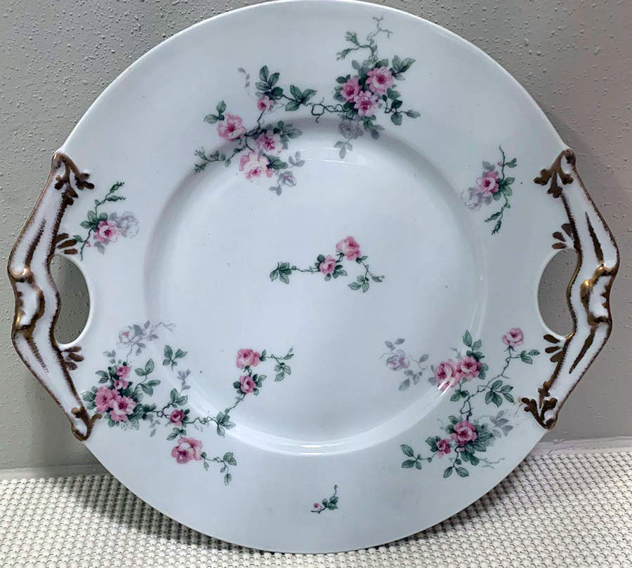 BER590 Handled Cake Plate by Bernardaud-1