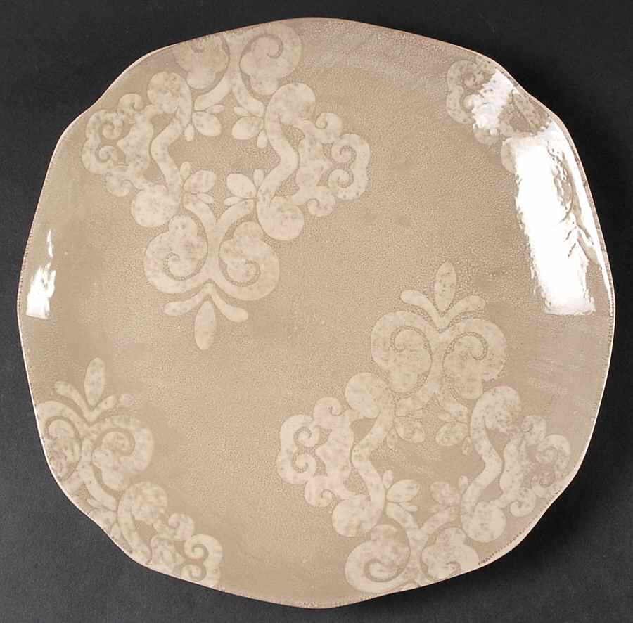 Antique Scroll Dinner Plate by Better Homes and Gardens-1