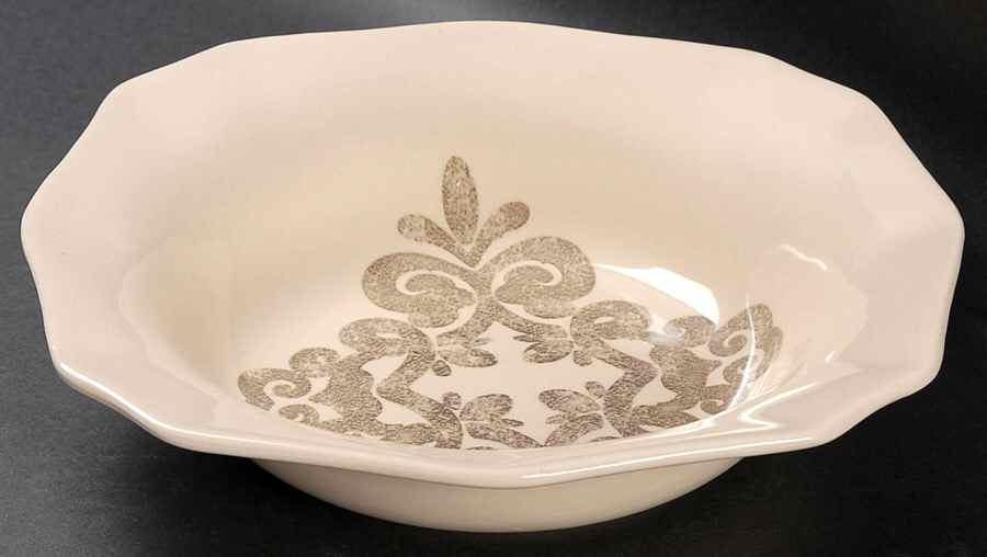 Antique Scroll Large Rim Soup Bowl by Better Homes and Gardens-1