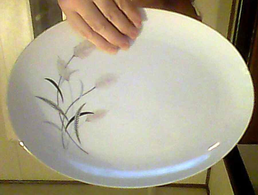Golden Grain 14" Oval Serving Platter by Bel-Air China-1