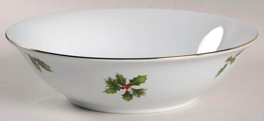 Holiday 2009 Limited Edition 10" Round Vegetable Bowl by Better Homes and Gardens-1