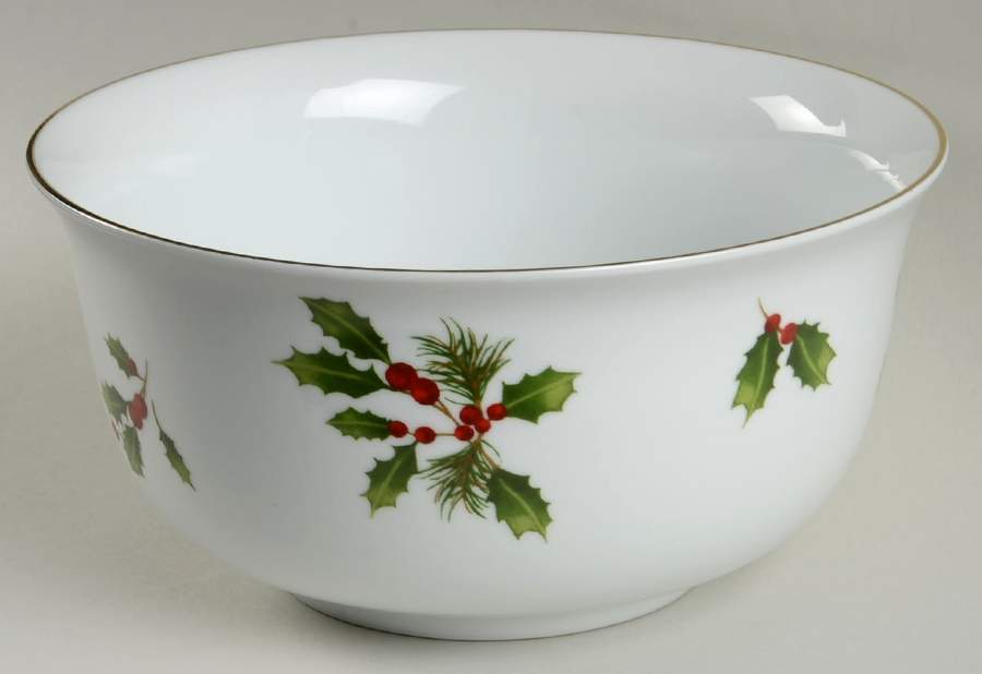 Holiday 2009 Limited Edition 8" Round Vegetable Bowl by Better Homes and Gardens-1