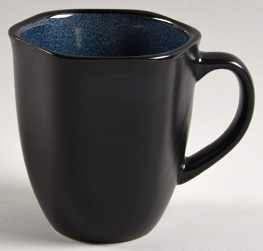 Squared Blue Mug by Baum Brothers-1