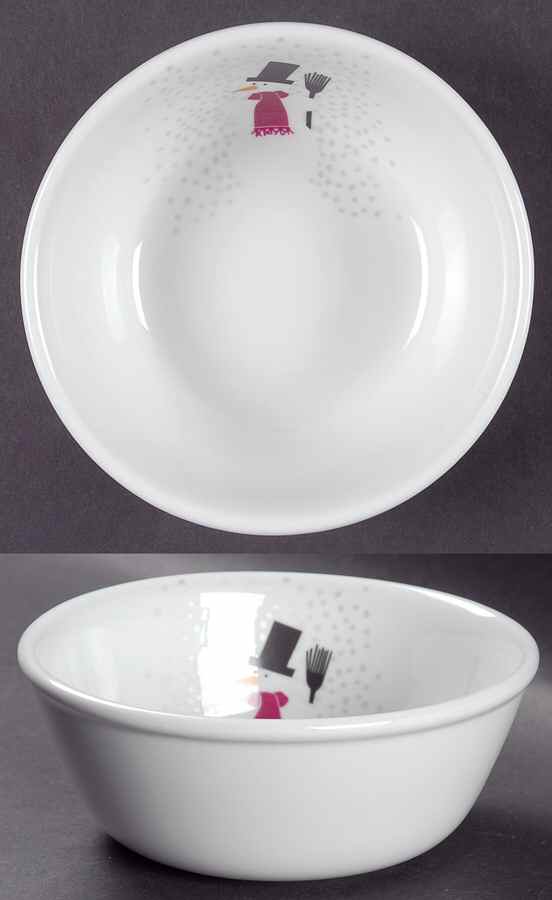 Snowman Coupe Cereal Bowl by Bodum-1
