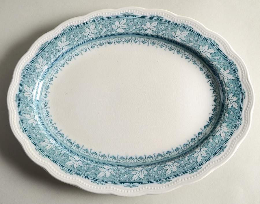 Cromer 11" Oval Serving Platter by Brownfield-1
