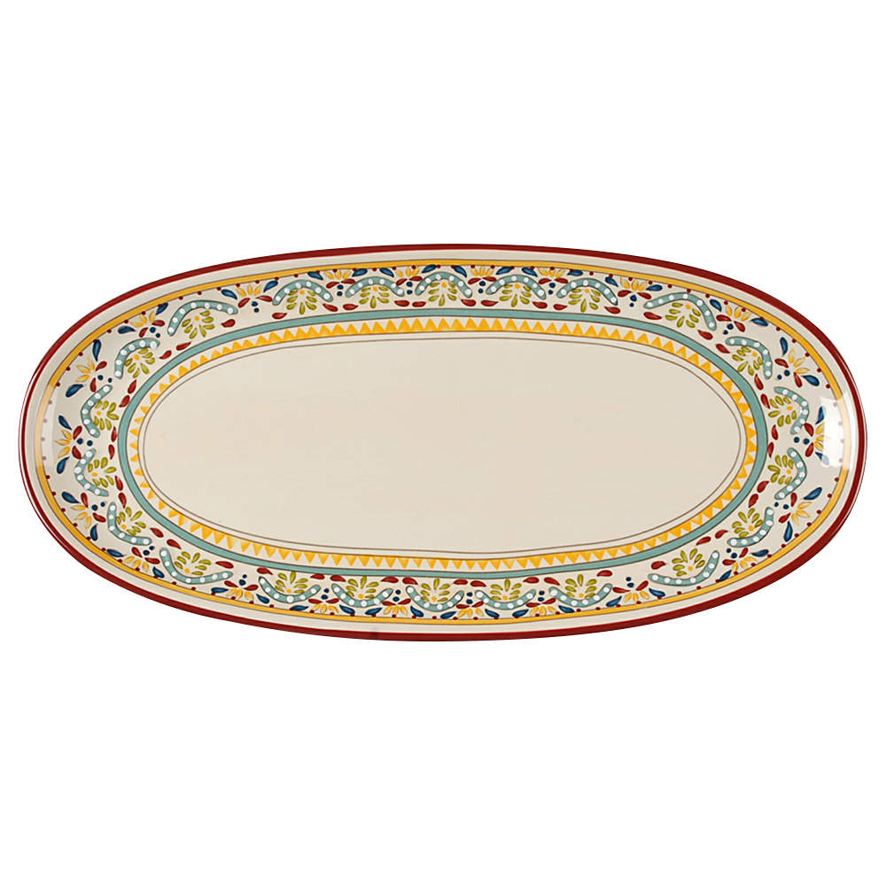 Sevilla 16" Oval Serving Platter by Bobby Flay-1