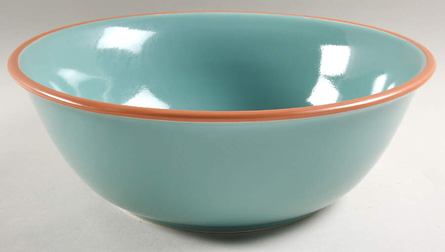 Turquoise 12" Round Serving Bowl by Bobby Flay-1