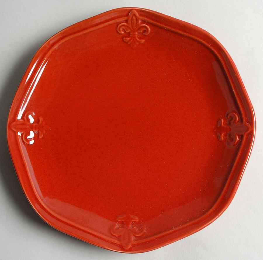 Country Crest Red Salad Plate by Better Homes and Gardens-1