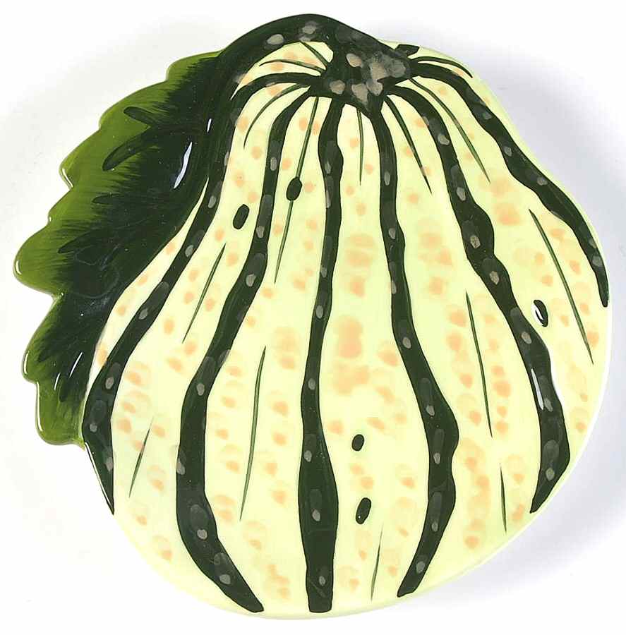 Harvest Gourd Canape Plate by Boston Warehouse-1