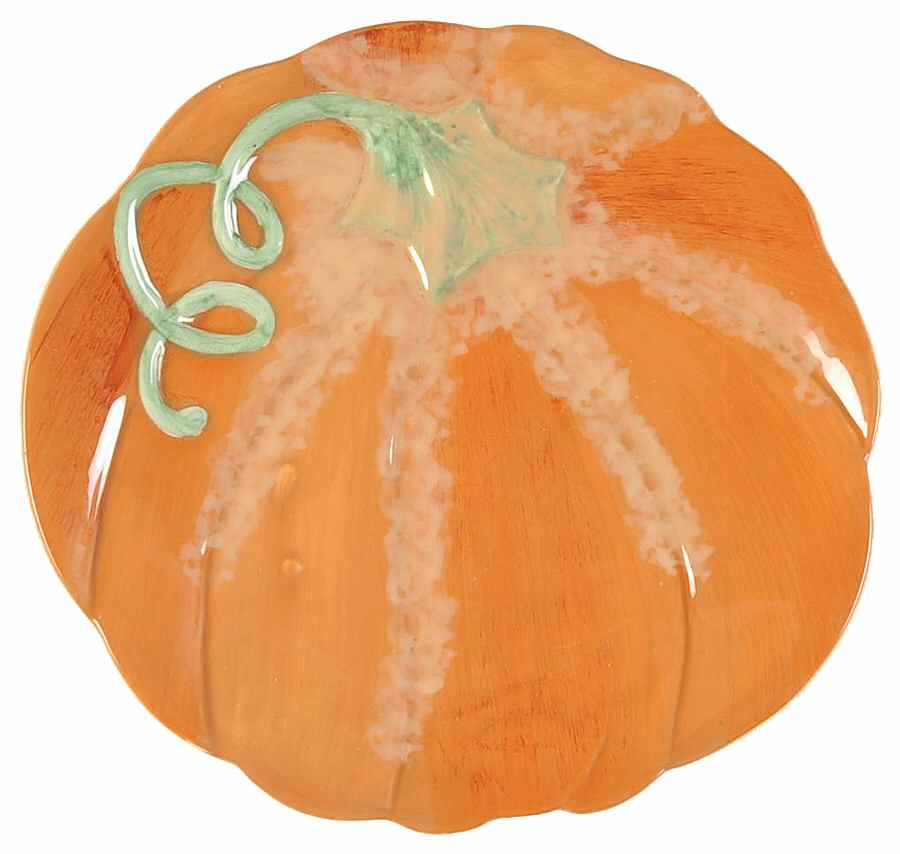 Harvest Gourd Canape Plate by Boston Warehouse-1