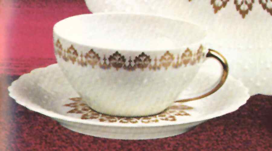 Colbert Flat Cup & Saucer Set by Georges Boyer-1