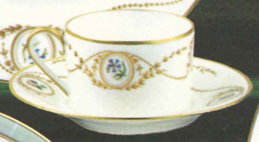 Fersen Flat Cup & Saucer Set by Georges Boyer-1