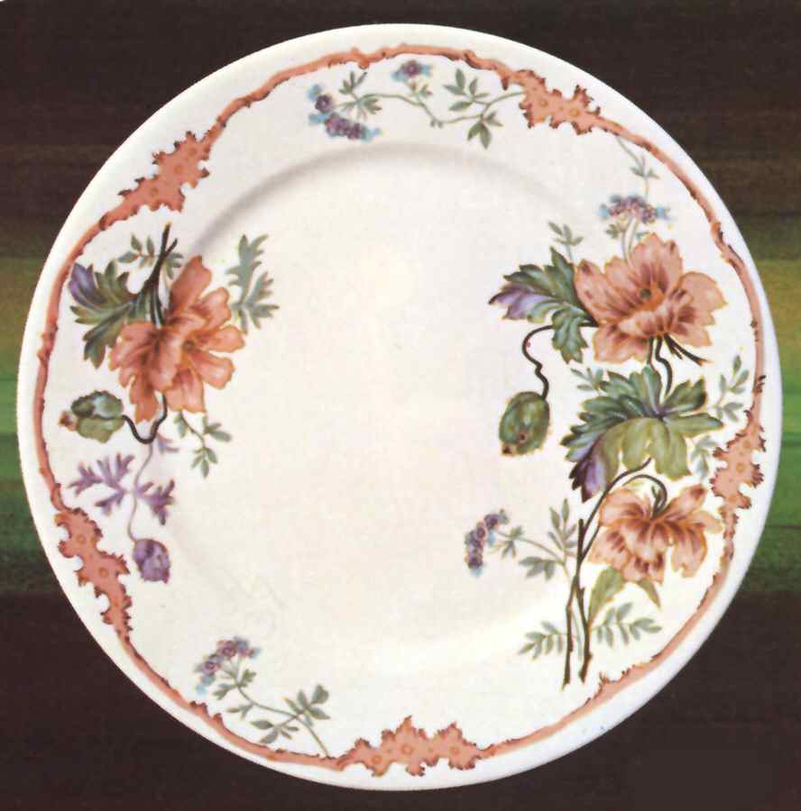 Tiffany Dinner Plate by Georges Boyer-1