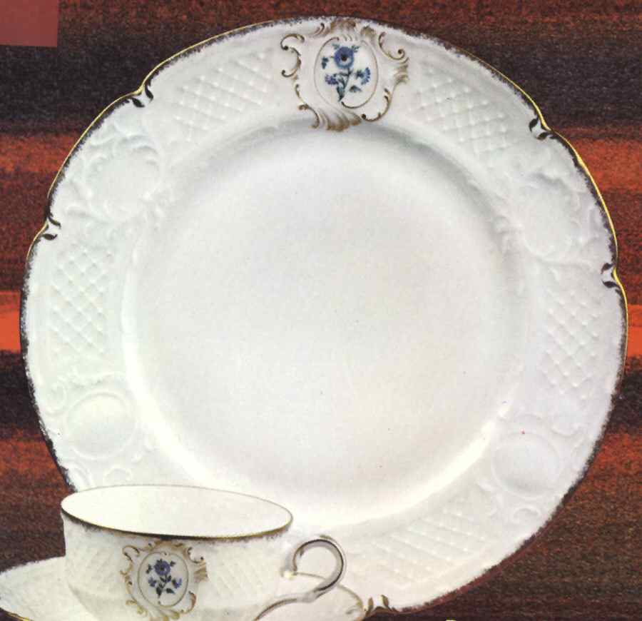 Bonneval Bleu Dinner Plate by Georges Boyer-1