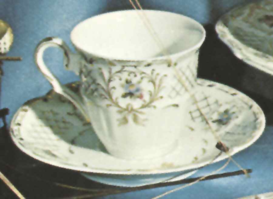 Salzbourg Flat Cup & Saucer Set by Georges Boyer-1