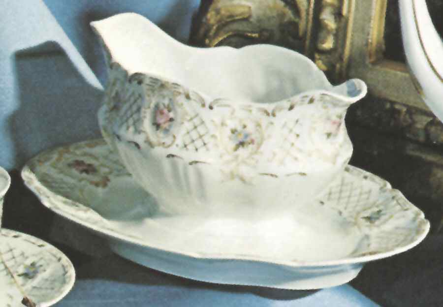 Salzbourg Gravy Boat with Attached Underplate by Georges Boyer-1