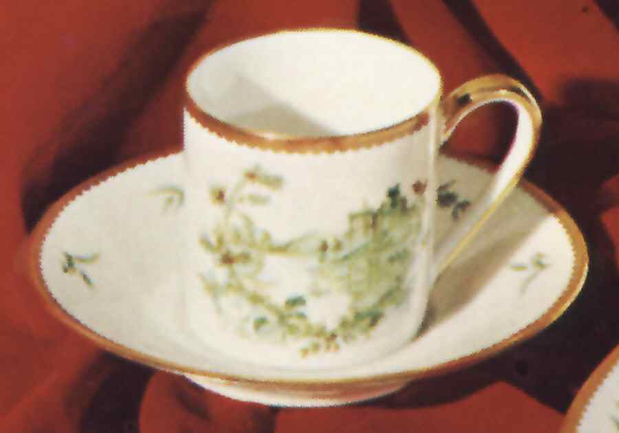 Vieux Marseille Flat Demitasse Cup & Saucer Set by Georges Boyer-1