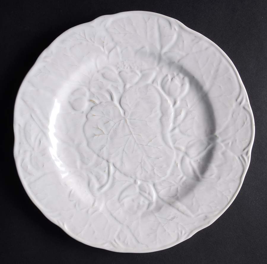 BPI4 White Salad Plate by Bordallo Pinheiro-1