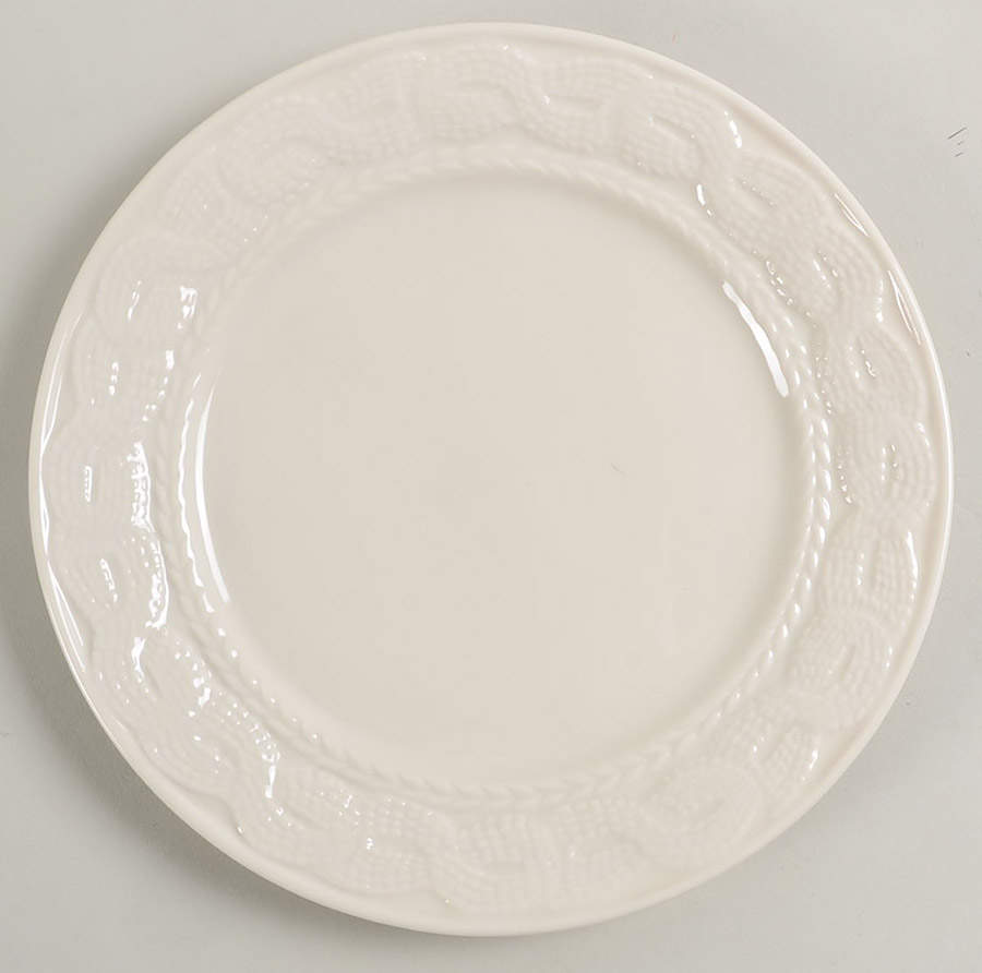 Galway Weave Accent Luncheon Plate by Belleek Pottery (Ireland)-1