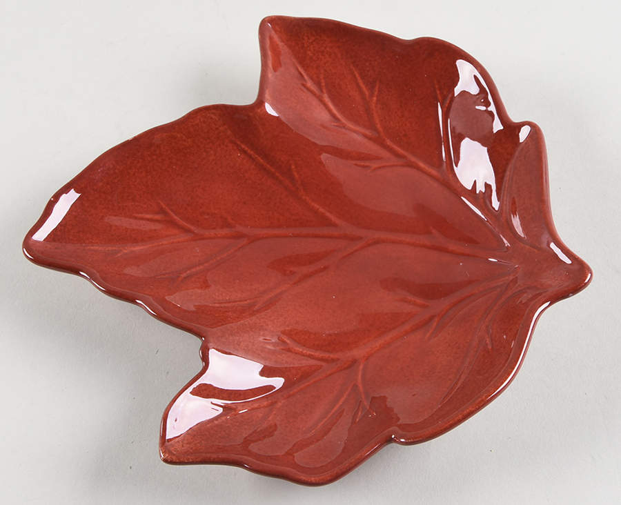 Harvest Leaf Shape Salad Plate by Better Homes and Gardens-1