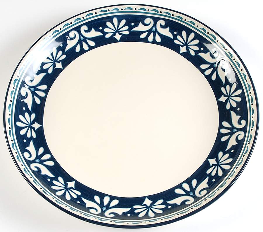 Marbella 16" Chop Plate (Round Platter) by Bobby Flay-1