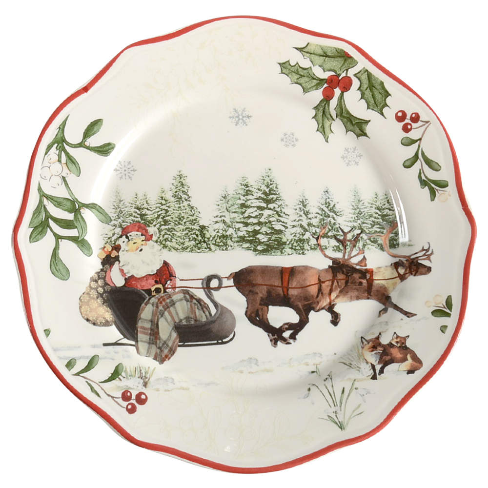 Winter Forest Salad Plate by Better Homes and Gardens-1