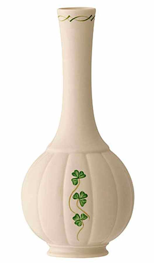 Adare 8" Bud Vase by Belleek Pottery (Ireland)-1
