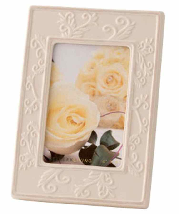 Willow Frame-Holds 4" X 6" by Belleek Pottery (Ireland)-1