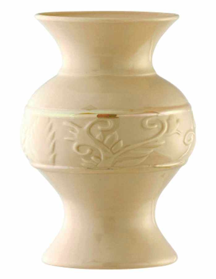 Willow 8" Vase by Belleek Pottery (Ireland)-1