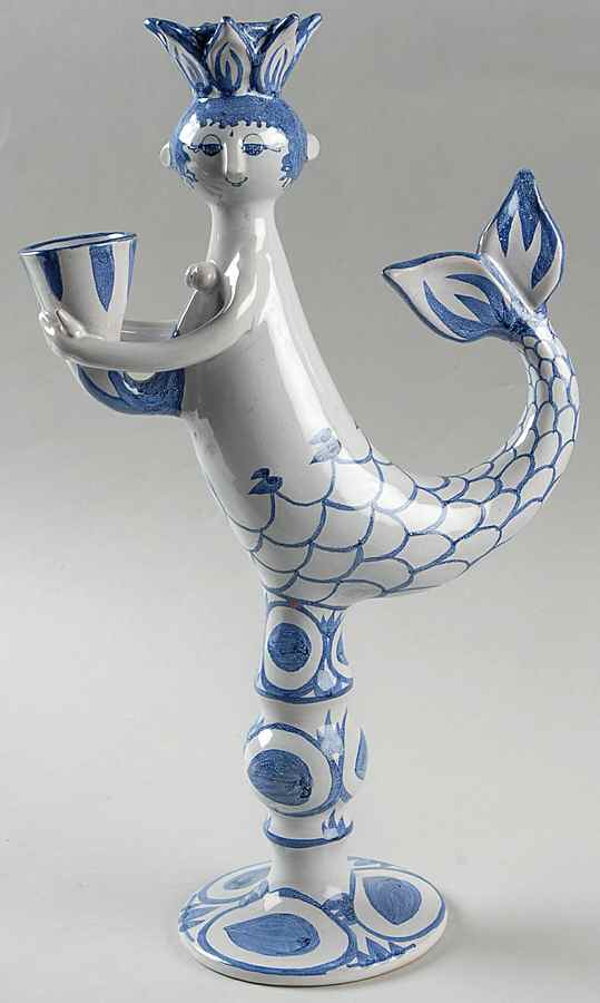 Giftware 13" Candlestick by Bjorn Wiinblad-1