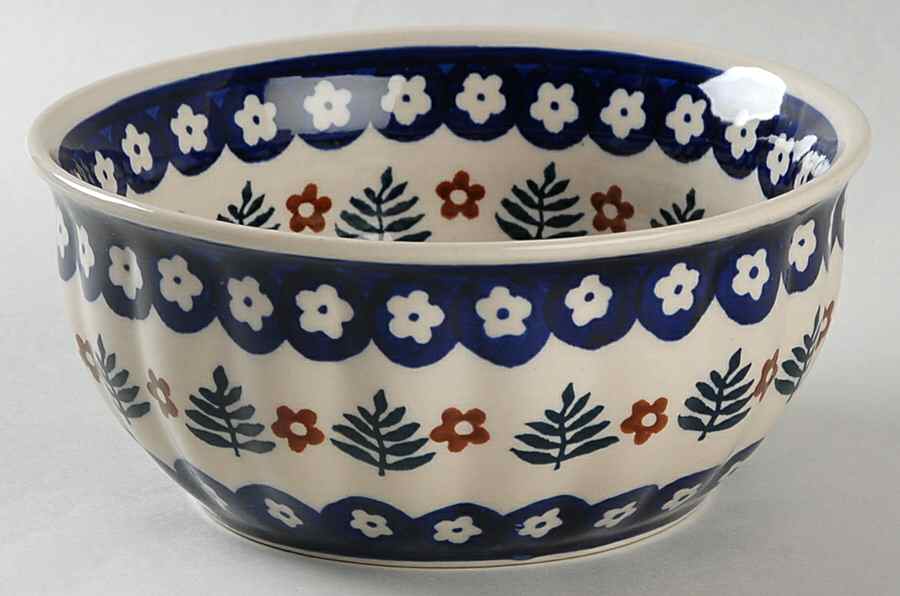 BOW55 6" Round Vegetable Bowl by BOLESLAWIEC-1