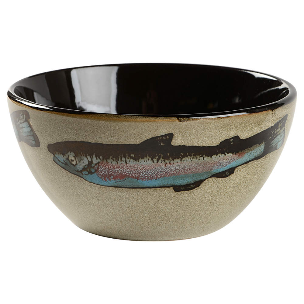 Trout Lodge Soup/Cereal Bowl by Better Homes and Gardens-1