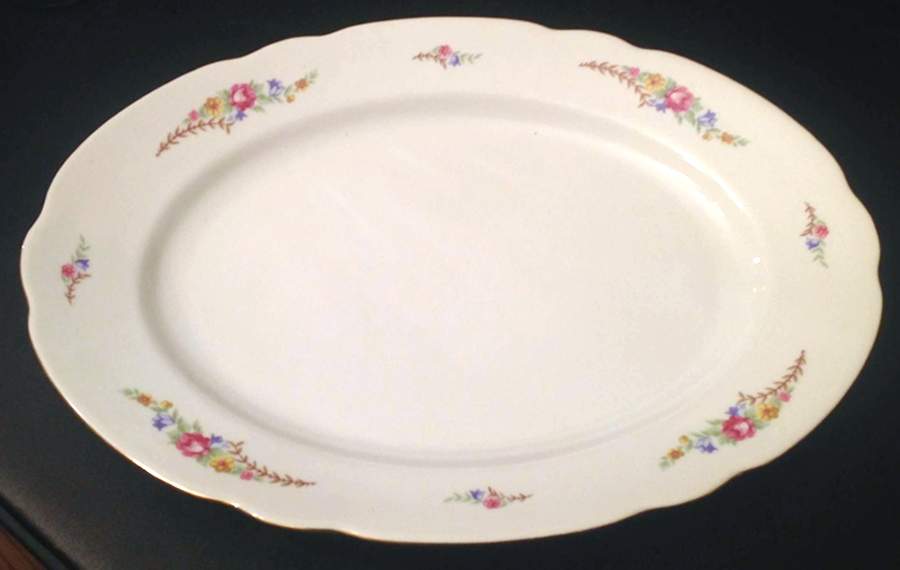 BOH300 16" Oval Serving Platter by Bohemia Ceramic Works-1