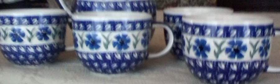029 Flat Cup by BOLESLAWIEC-1