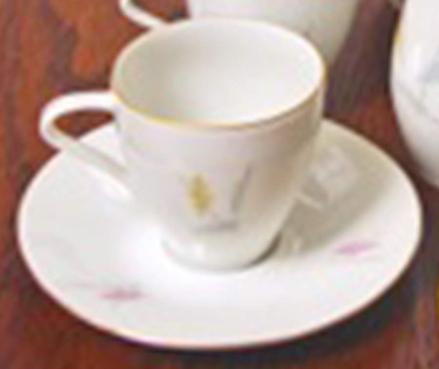 Moderna Saucer for Demitasse Cup by Bohemia Ceramic Works-1