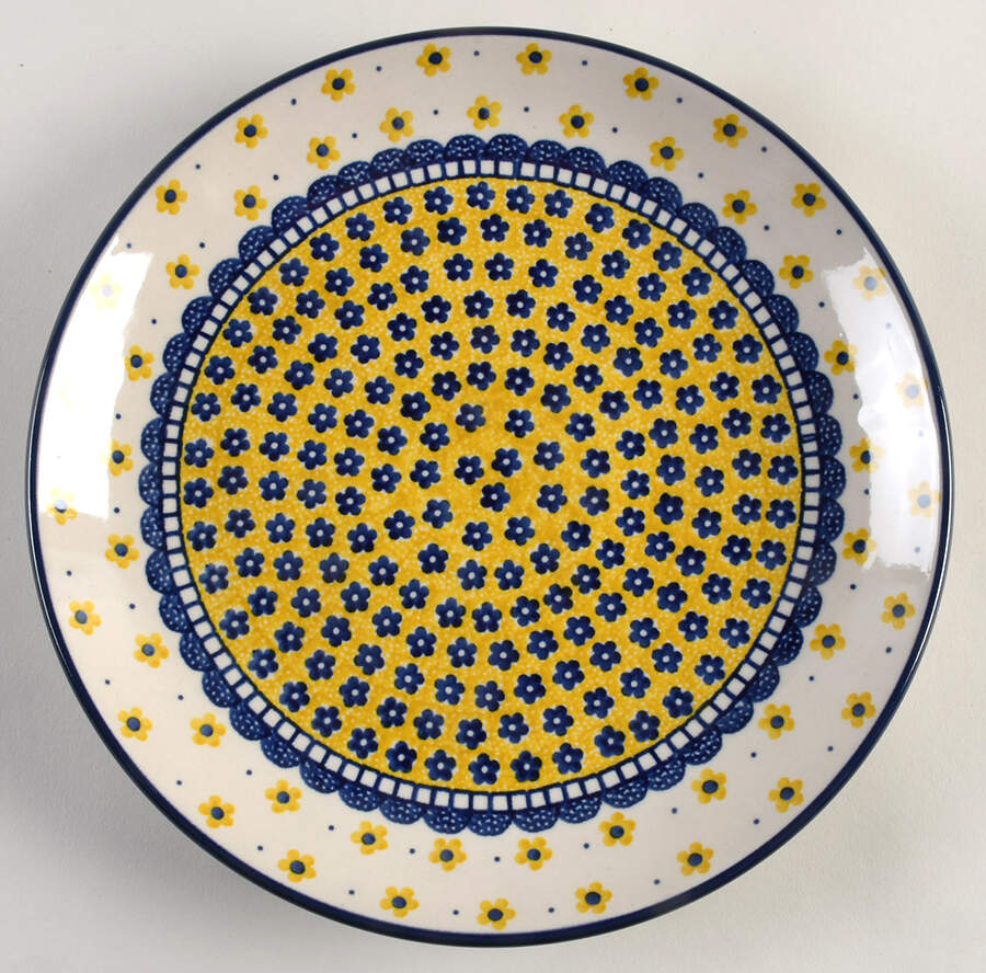 BOW72 Dinner Plate by BOLESLAWIEC-1