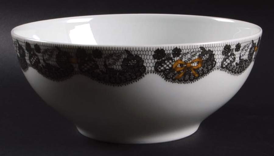 Femme Lace 9" Salad Serving Bowl by Georges Boyer-1