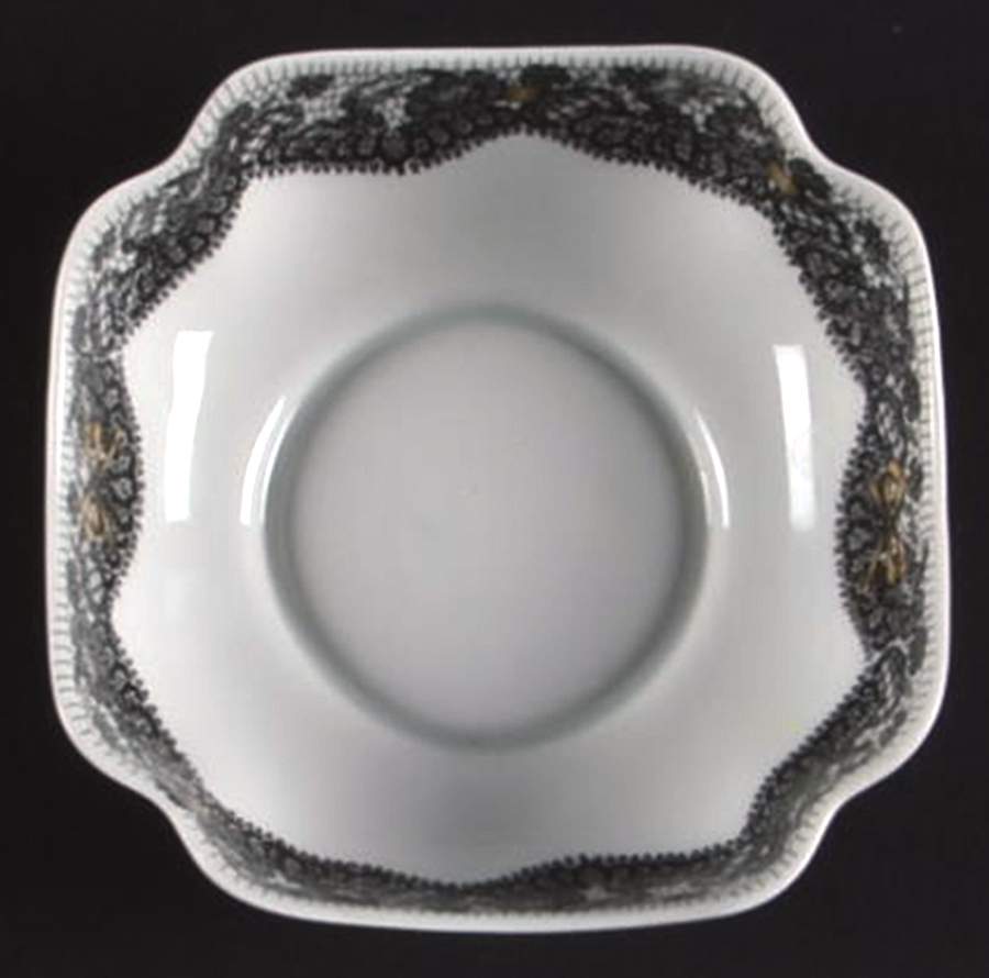 Femme Lace 4" Square Bowl by Georges Boyer-1