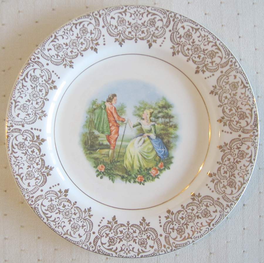 Renaissance Dinner Plate by Barratts-1