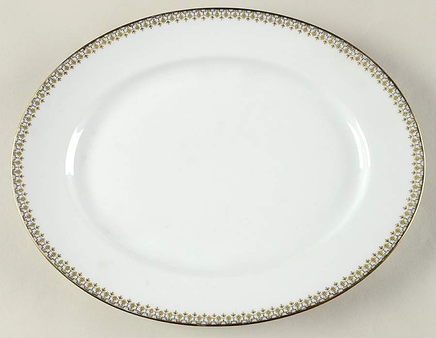 BER647 11" Oval Serving Platter by Bernardaud-1