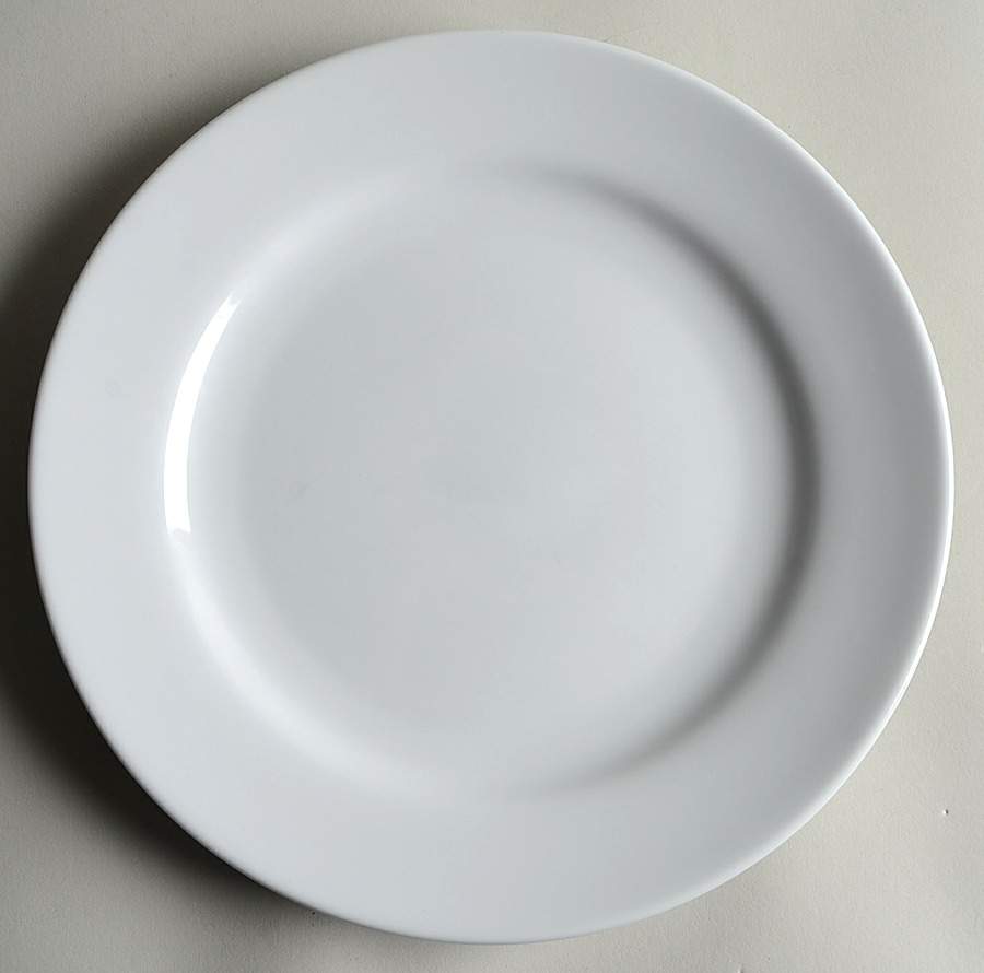 Whiteware (Round, Smooth) Dinner Plate by Better Homes and Gardens-1
