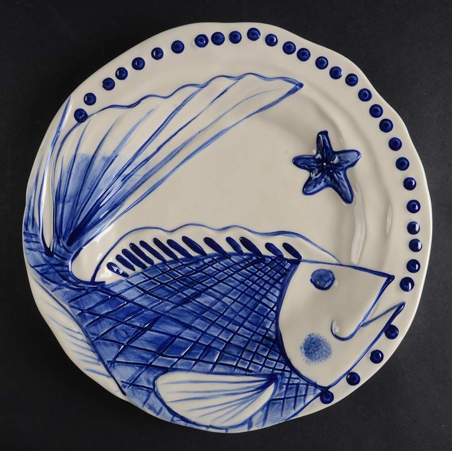 Magic Sea Dinner Plate by Blue Sky-1